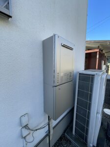 給湯器交換工事 完成 1